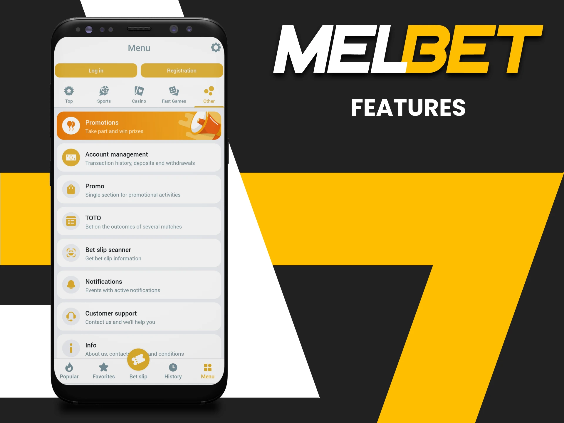 Explore the capabilities of the Melbet application.