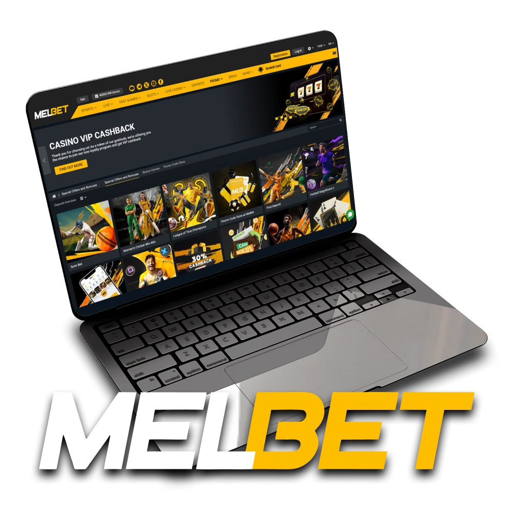 Melbet gives many bonuses to users.