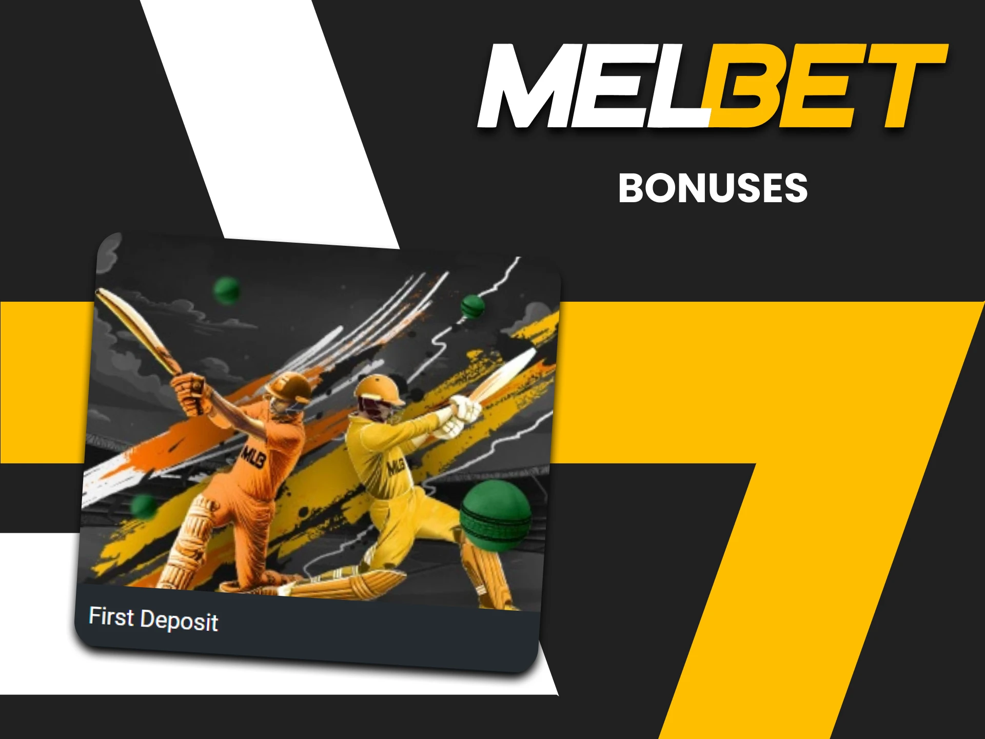 Get your cricket betting bonuses from Melbet.