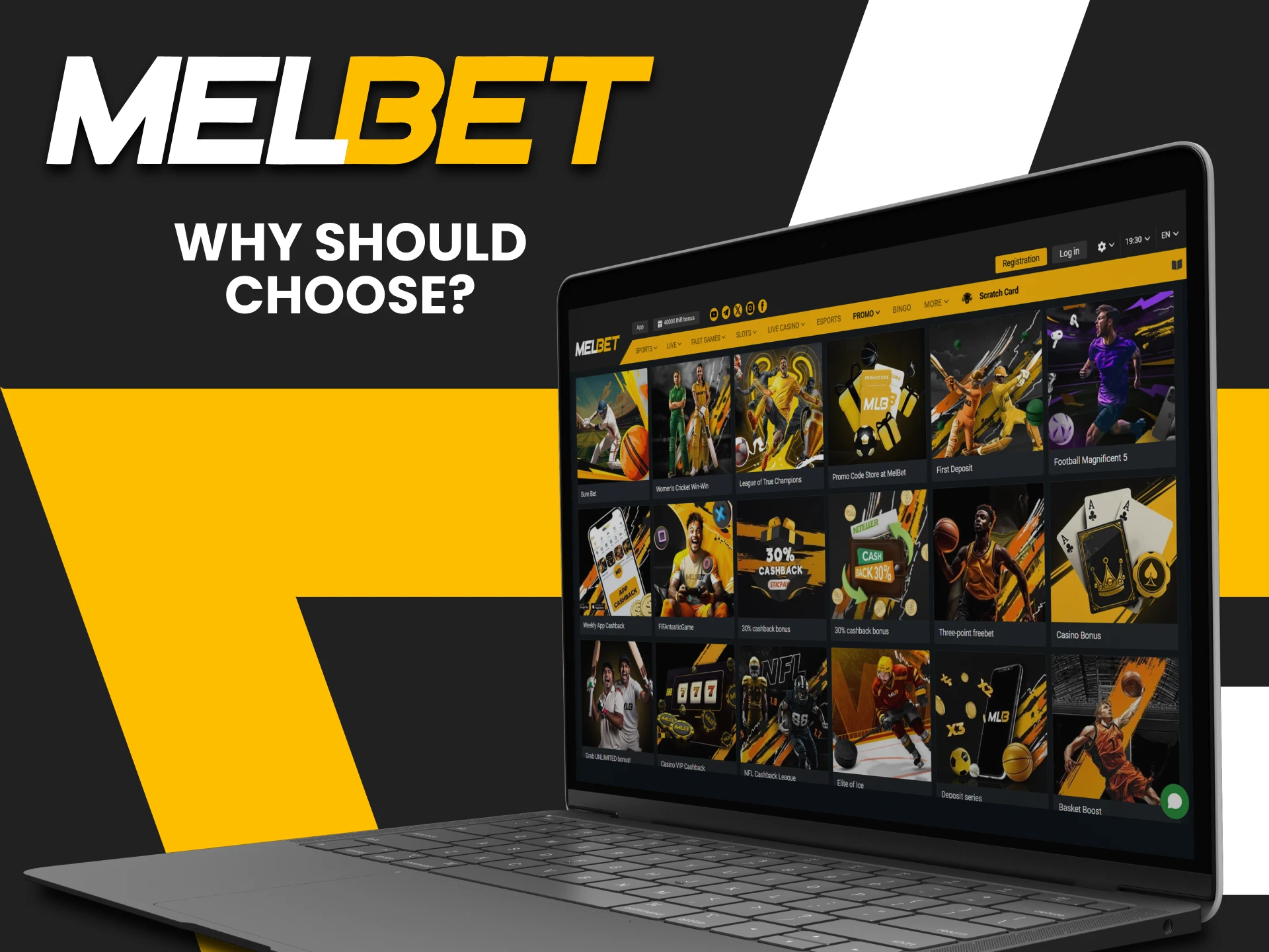 We will tell you about the advantages of the Melbet website.