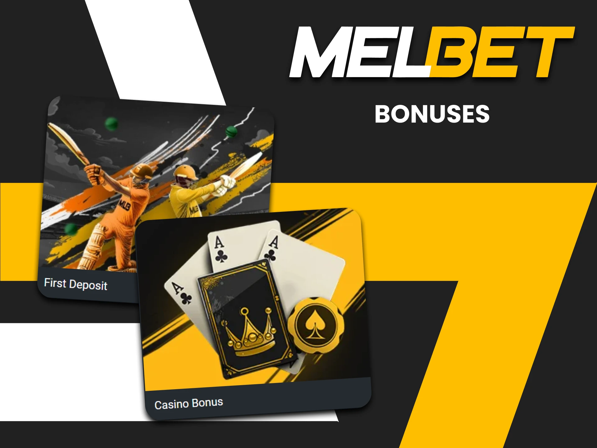 Top up your deposit and receive bonuses from Melbet.