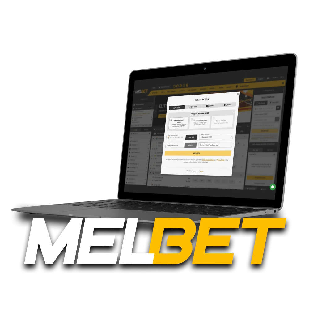 We will tell you about registering for Melbet.